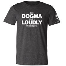 DOGMA T-SHIRT HEATHER CHARCOAL Small